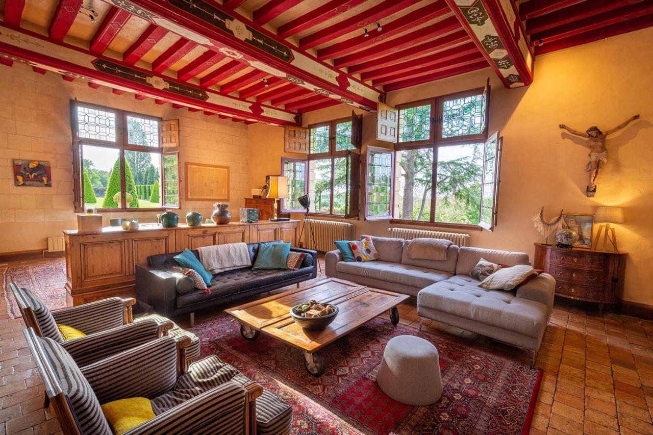 Manoir De La Groye Otel Saint-Saturnin-sur-Loire Dış mekan fotoğraf