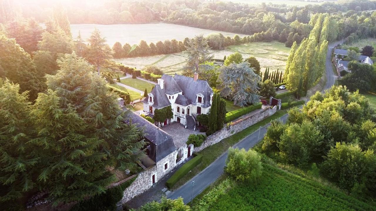 Manoir De La Groye Otel Saint-Saturnin-sur-Loire Dış mekan fotoğraf