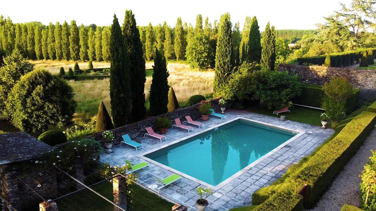 Manoir De La Groye Otel Saint-Saturnin-sur-Loire Dış mekan fotoğraf